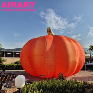 Ballon gonflable géant en forme de <span class=keywords><strong>citrouille</strong></span> pour exposition de festival des récoltes agricoles, modèle de <span class=keywords><strong>citrouille</strong></span> gonflable pour le festival d'Halloween - Product Image 5