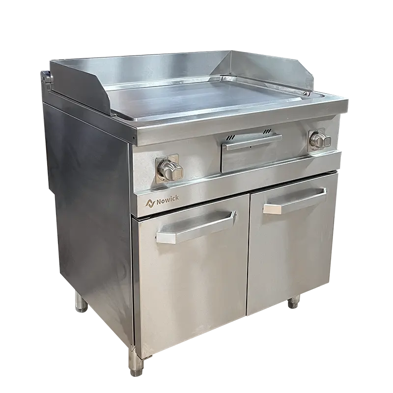 Commercial 900 Series Kitchen Stainless Steel Gas FLOOR-MOUNTED GAS GRIDDLE for Hotel & Restaurant