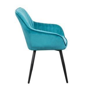 Sillón <span class=keywords><strong>Vintage</strong></span> Tapizado en Terciopelo Suave, Económico y Cómodo, para Hotel, Ocio, Restaurante, Hogar y Cocina, en Varios Colores - Product Image 5