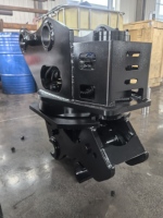 360 °   Attache rapide hydraulique rotative pour mini-excavatrice de 5 à 7 tonnes - Compatible CAT Kubota Komatsu