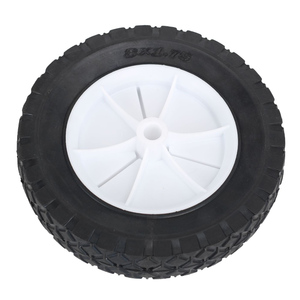 Rueda Universal para Cortacésped LW0811 de 8 Pulgadas, Reemplazo para Oregon 72-108, AYP 103670X 146248, MTD 734-04585, Murray, Neumático para Carrito de Jardín - Product Image 2