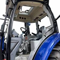 Nouveau tracteur à roues diesel 4x4 de 160 CV avec cabine fermée, transmission par engrenages, longue durée de vie