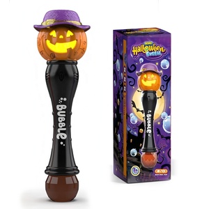 Nuova Pistola Spara Bolle Elettrica a 10 Fori a Forma di Zucca di Halloween, Giocattolo in ABS con Bolle Abbondanti per Bambini, Regalo per Esterni - Product Image 4