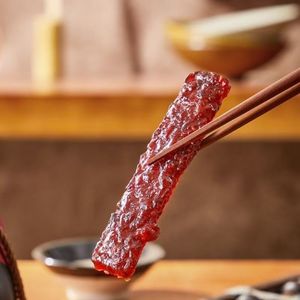 Hongxiangji เนื้อหมูแห้งแบบร้อนๆขายส่งจำนวนมากรสเผ็ดเนื้อขนมขบเคี้ยวแบบมือผู้ผลิตผู้ผลิต ODM - Product Image 4