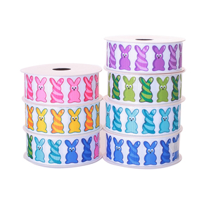 Custom <strong>Easter</strong> <strong>Ribbon</strong> Holiday Decoration Cartoon Pattern Printing <strong>Easter</strong> Day <strong>Ribbon</strong> for Gift Decoration Hair Bow Accessory - Product Image 6