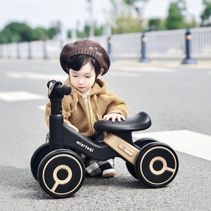 Vélo d'équilibre à 4 roues pour enfants, trotteur coulissant pour tout-petits, jouet à roulettes pour débutants pour enfants - Product Image 5