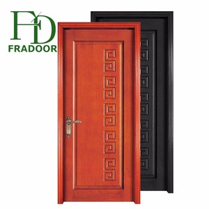 <span class=keywords><strong>Puerta</strong></span> de Madera Maciza Blanca de Diseño Moderno para Dormitorio, Precio al por Mayor - Product Image 4