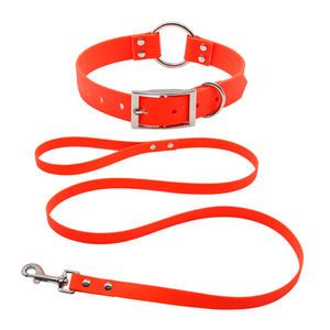 Arnés de nailon para perros, collares recubiertos de PVC, correas personalizadas <span class=keywords><strong>XS</strong></span> pequeñas/medianas/grandes de plástico, características ajustables de cuero similares - Product Image 1