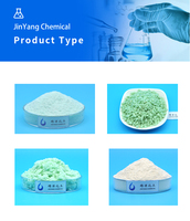 Poudre cristalline verte FeSO4 H2O, sulfate ferreux, sulfate de fer pour le traitement de l'eau