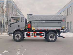 新款陕汽X9欧二4x2柴油自卸轻型卡车玉柴发动机FAST变速箱左驾矿用运输车 - Product Image 4