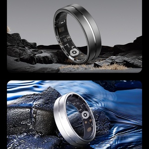 Hot Smart <b>Ring</b> <b>for</b> <b>Men</b> Women Heart Rate and Blood Oxygen Monitor Sleep Tracker 5ATM+IP68 Waterproof Multi-sport Mode - Product Image 4