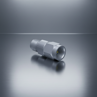 Adaptador SMA Macho a SMA Hembra de Precisión, Bajo VSWR, Baja Pérdida de Inserción, Conector Coaxial RF de CC-27GHz para Microondas