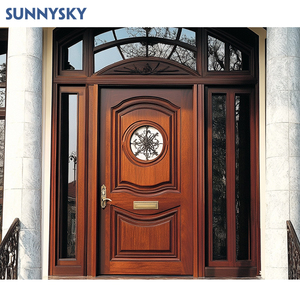 <span class=keywords><strong>Porte</strong></span> <span class=keywords><strong>d</strong></span>'<span class=keywords><strong>entrée</strong></span> en bois massif Teck et Chêne Sunnysky, <span class=keywords><strong>double</strong></span> <span class=keywords><strong>battant</strong></span>, designs classiques pour la maison, portes intérieures en bois pour habitation - Product Image 5