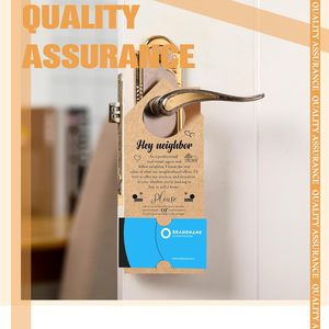 <span class=keywords><strong>Hey</strong></span> Neighbor Agente de bienes raíces Perchas para puertas Tarjetas de visita Suministros para el hogar Oficina con estilo - Product Image 3