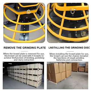 Source Usine Personnalisation professionnelle Truelle à essence <span class=keywords><strong>Dalle</strong></span> de béton Truelle à main en béton à pas rapide - Product Image 6