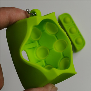 Funda Protectora de Silicona Suave para <span class=keywords><strong>AirPods</strong></span> 3, Funda Protectora de <span class=keywords><strong>Tercera</strong></span> Generación, Funda de Silicona para Auriculares Bluetooth - Product Image 2