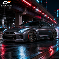Jantes forgées CF 6061-T6 18 19 20 21 pouces 5x114.3 PCD 66.1 CB compatibles avec Nissan GT-R R35 RZ34 Z34 Z33 personnalisées ODM