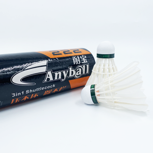 Vente directe d'usine : Volant de badminton durable et stable en plumes d'oie de Chine, en gros, pour l'entraînement sportif - Product Image 3