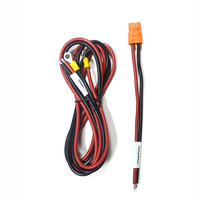 Assemblage de câble personnalisé LCB30/40/50/60 connecteur de batterie au lithium mâle femelle Silicone 12AWG assemblage de fil de câble de charge