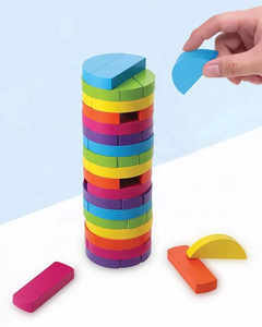 <span class=keywords><strong>Juego</strong></span> de Rompecabezas de Madera para Fiestas, Regalo, Manualidades, Novedad, <span class=keywords><strong>Juego</strong></span> Interactivo Educativo, Torre Redonda de Bloques, <span class=keywords><strong>Juego</strong></span> de <span class=keywords><strong>Jenga</strong></span> Gigante - Product Image 2