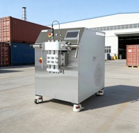 Pasteurisateur et homogénéisateur de lait automatique en acier inoxydable sanitaire haute pression avec moteur, prix compétitif