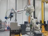 Machine de soudage laser robotisée 6000W 6 axes, robot de soudage laser à fibre automatique pour tôles métalliques, système de soudage en acier inoxydable