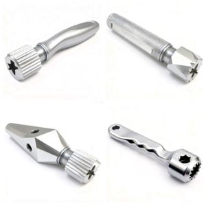 บริการ CNC ที่จับมือสำหรับฟิตเนสอลูมิเนียมสแตนเลสชิ้นส่วนโลหะทองเหลืองเครื่องจักรแบบ345แกนงานตามสั่ง - Product Image 1