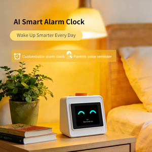 นาฬิกาปลุกอัจฉริยะอัลพร้อมฟังก์ชั่นหลากหลาย แปลภาษาได้ 20 ภาษา ฝึกพูดภาษาอังกฤษ การเรียนรู้การจัดการเวลา - Product Image 2
