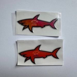 Autocollants en cristal imperméables et écologiques personnalisés de Paul and Shark, en forme de requin, drapeau de la Palestine, de <span class=keywords><strong>Marseille</strong></span> - Product Image 5