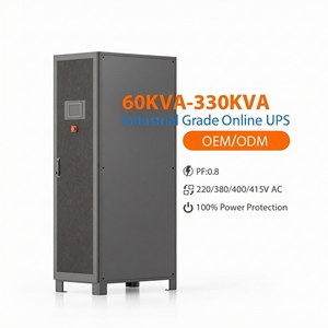 เครื่องสำรองไฟฟ้าความถี่สูง 30 kVA, 100 kVA, 330 kVA พร้อมหน้าจอสัมผัส, เครื่องสำรองไฟฟ้าแบบโมดูลออนไลน์ 200 kVA, 3 เฟส 380V สำหรับศูนย์ข้อมูล - Product Image 1
