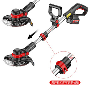 Máy cắt cỏ xoay điện dùng pin Lithium, chất lượng cao 21V, cấp công nghiệp, tự làm, tay đẩy, tay cầm gấp - Product Image 6