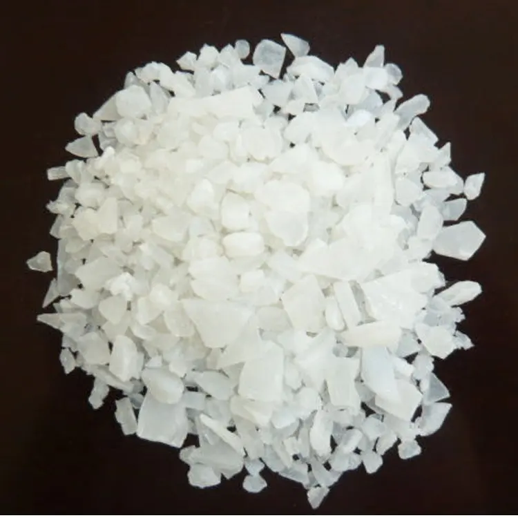 Water treatment iron free Alum Sulfate granule 2-25mm for Congo market