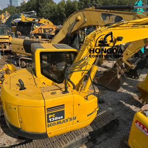 Belles pelles pelles sur chenilles d'occasion Komatsu Pc138us à vendre en bon état Komatsu Pc120 Pc128 Pc138 PC220 Machines de construction - Product Image 1