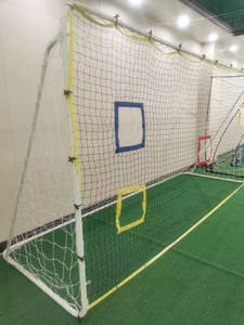 Oferta Especial: Portería de Fútbol Portátil de Tubo de Acero 12x6FT (3x2M) Plegable <span class=keywords><strong>para</strong></span> Exteriores, Equipo de Cancha <span class=keywords><strong>para</strong></span> Entrenamiento <span class=keywords><strong>Infantil</strong></span> - Product Image 5