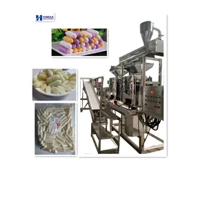 Pequeños pasteles de arroz coreanos picantes Tteokbokki/topokki máquina de línea de producción automática y continua de pastel de arroz