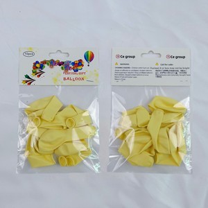 Lot de 10 ballons ronds en latex brillant de 10 pouces, couleur macaron, pour fête d'anniversaire, avec emballage personnalisé - Product Image 3