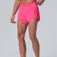 Nouveauté : Shorts de sport pour homme, coupe tendance, dos plissé, extensibles et respirants, parfaits pour la course et l'entraînement