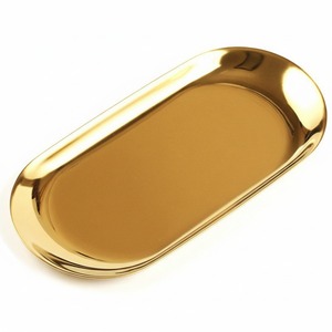 Bandeja de servicio de acero inoxidable de grado alimenticio que cumple con todos los estándares de seguridad y ofrece una experiencia premium - Product Image 1