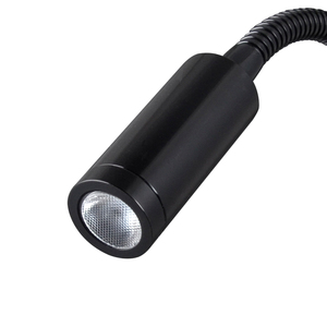 Lampe de lecture à LED pour tête de lit Lampe de projecteur à clipser pour bureau, lit de dortoir, lampe de livre à pince à intensité variable avec col de cygne flexible - Product Image 3