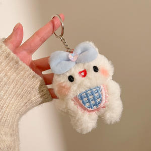 Llavero de Peluche de Conejo, Adorable Muñeco de Peluche, Llavero de Conejito <span class=keywords><strong>Esther</strong></span>, Colgante para Bolso, Decoración Encantadora para Bolso - Product Image 5