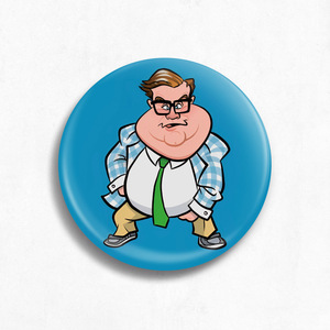New Design Speaker Style Metal Badge Designer Brooches Souvenir Badge for Collection Commemorative Holiday Gift