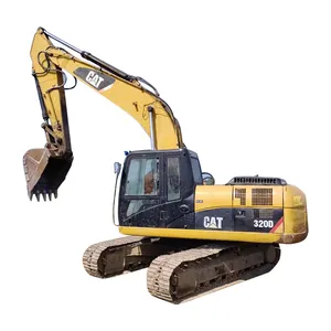 รถขุดตีนตะขาบ Caterpillar Cat320d มือสองในยูเออีรถขุดตีนตะขาบแบ็คโฮพร้อม Cat320dl Cat320d2