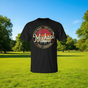 Camiseta personalizada con nombre de Michael, hombre, mito, leyenda, ropa promocional personalizable - Product Image 3