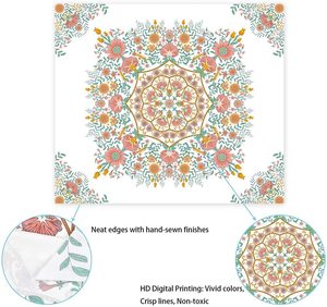 <span class=keywords><strong>Tapisserie</strong></span> <span class=keywords><strong>florale</strong></span> vintage <span class=keywords><strong>Tapisserie</strong></span> mystique <span class=keywords><strong>Tapisserie</strong></span> hippie Tenture murale pour <span class=keywords><strong>chambre</strong></span> - Product Image 2