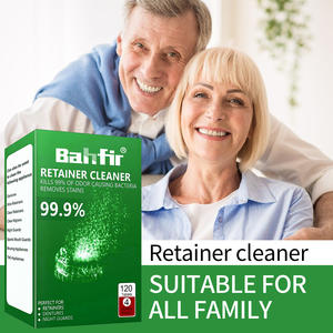 Tabletas efervescentes para eliminar bacterias orales 99.9% efectivas para alineadores de dientes Producto para el cuidado de la dentadura - Product Image 4