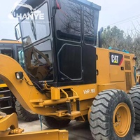 Niveleuse à moteur CAT 140K d'occasion de bonne qualité, niveleuse Caterpillar 140 Series d'origine, machine de nivellement de route en stock