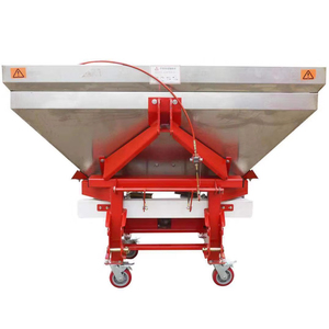 Flat broadcast Machine Four wheel Type