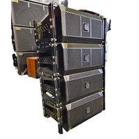 ZDQF Enceinte passive Line Array simple 6 pouces en bois pour intérieur, équipement audio, avec 60W de puissance de crête/480W de sortie