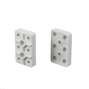 15A 25A 30A 50A 2 way Ceramic terminal block /porcelain connector/2 pole ceramic connecting terminals