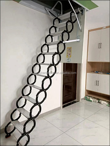 Escaleras de ático plegables eléctricas hidráulicas, ático telescópico de la <span class=keywords><strong>escalera</strong></span>/<span class=keywords><strong>escalera</strong></span> automática del desván - Product Image 6